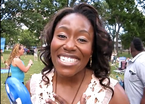 Mandisa greets Ganns!