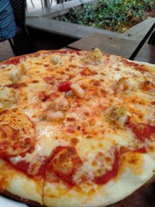 Italian Restaurant in Canberra - Prawn Pizza