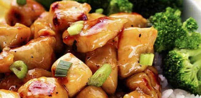 Honey Lemon Ginger Chicken Tenders