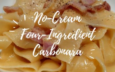 No-Cream Four-Ingredient Carbonara